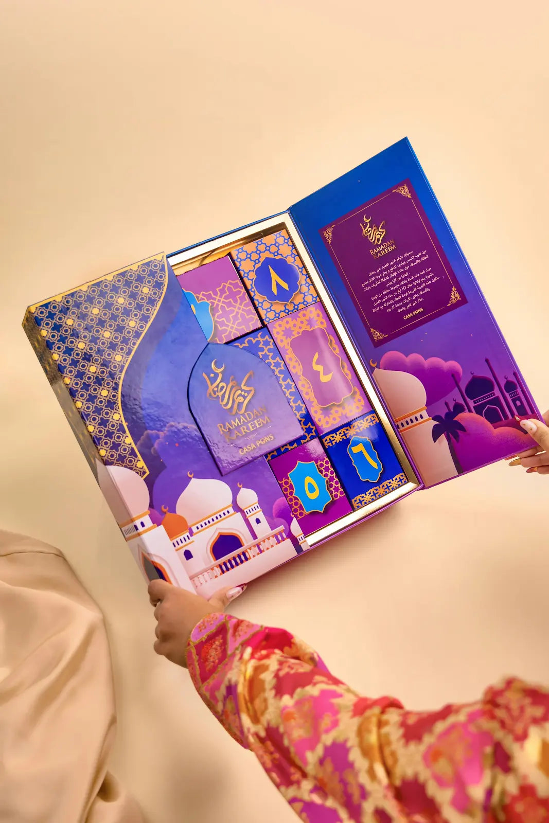 Ramadan Advent Calendar – 1.7kg Premium Kunafa Chocolates & Stuffed Dates