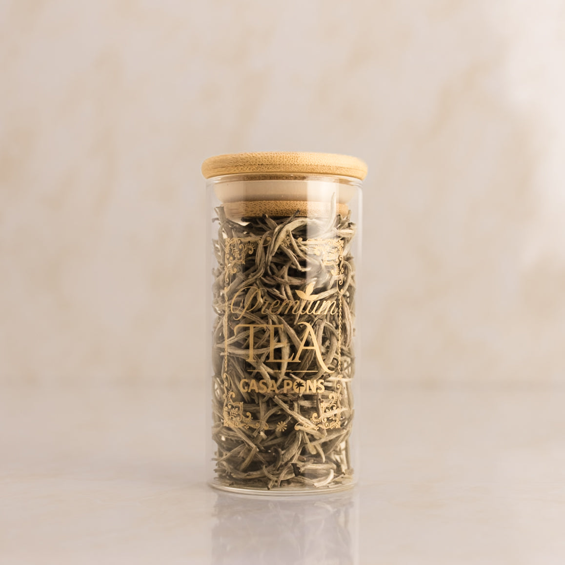 Ceylon Silver Tips Tea – rare handpicked white tea with golden liquor and smooth delicate taste, Casa Pons luxury tea