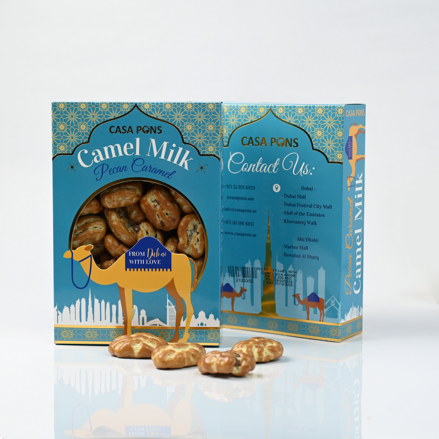 Dubai Pecan Souvenir – Camel Milk (400 g)