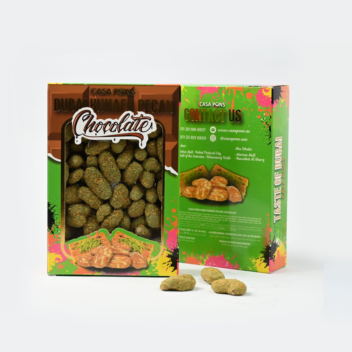 Casa Pops chocolate-flavored pet treats in colorful packaging on a white background