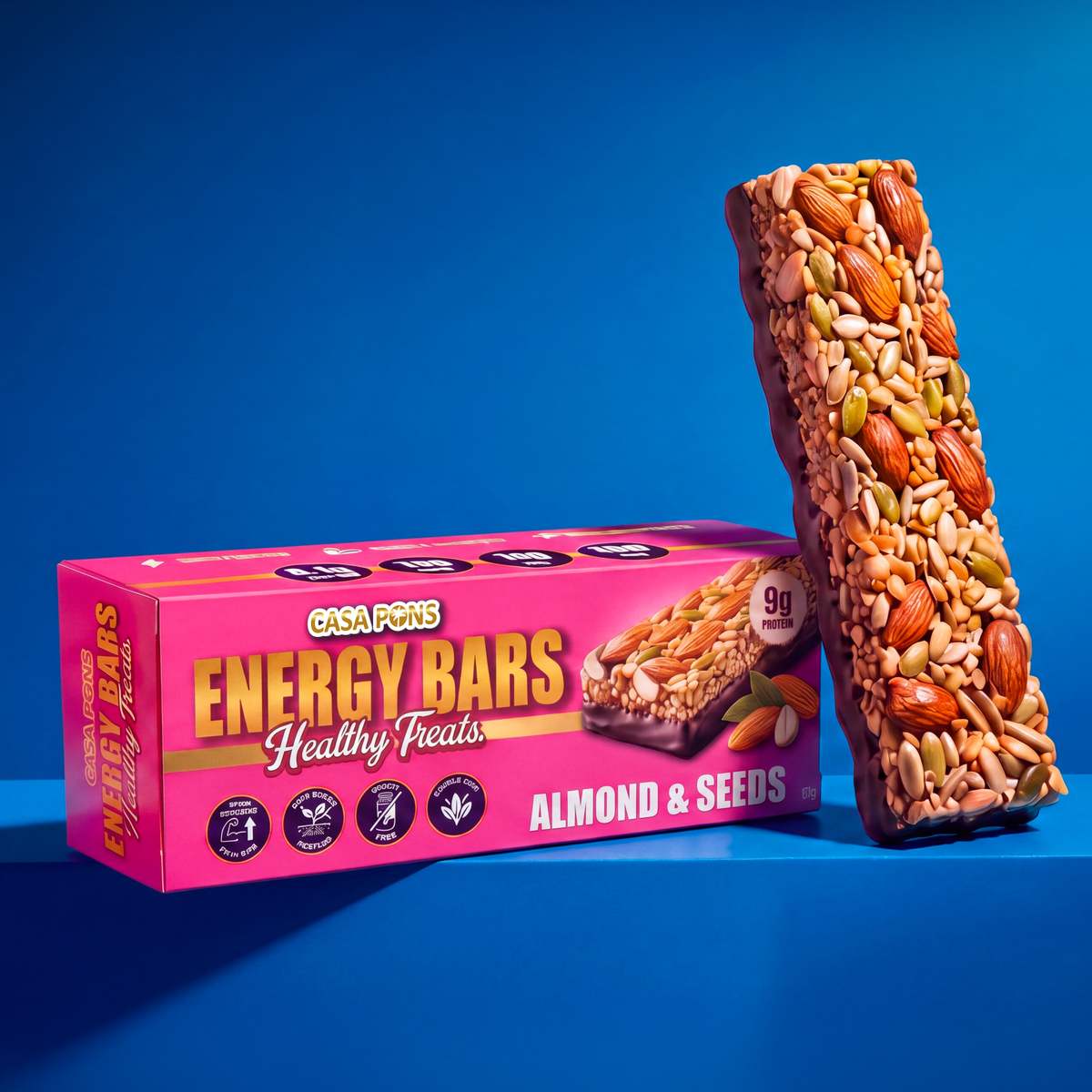 Almond & Seeds Protein Bar (40g)