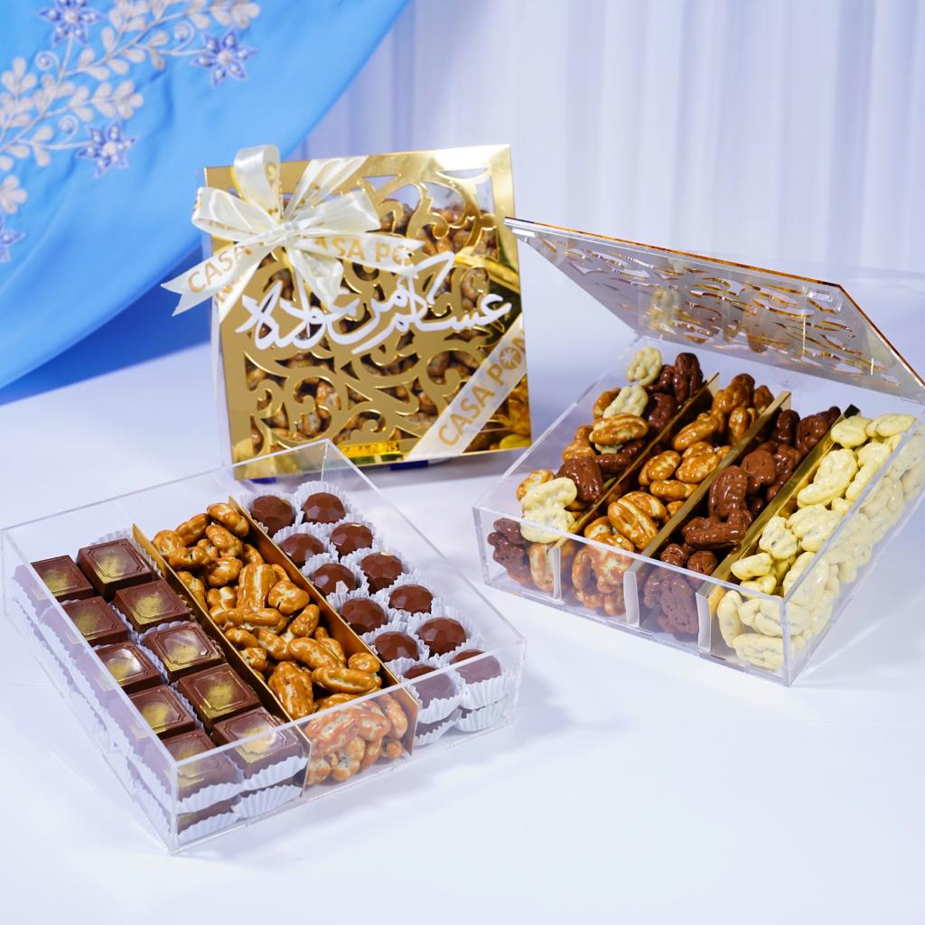 Gold Window - Assorted Pecan