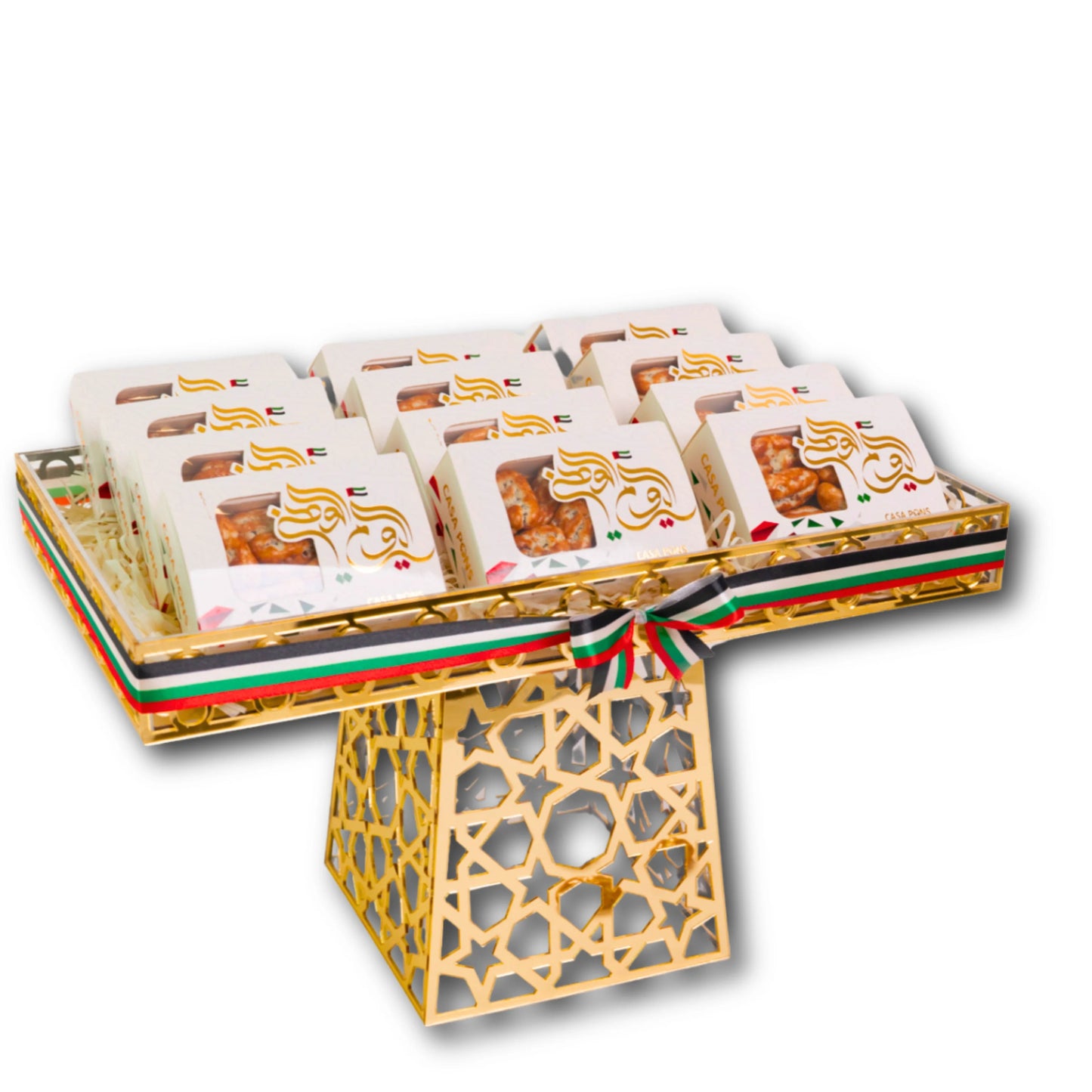 Luxury Acrylic UAE National Day Tawziyat Tray