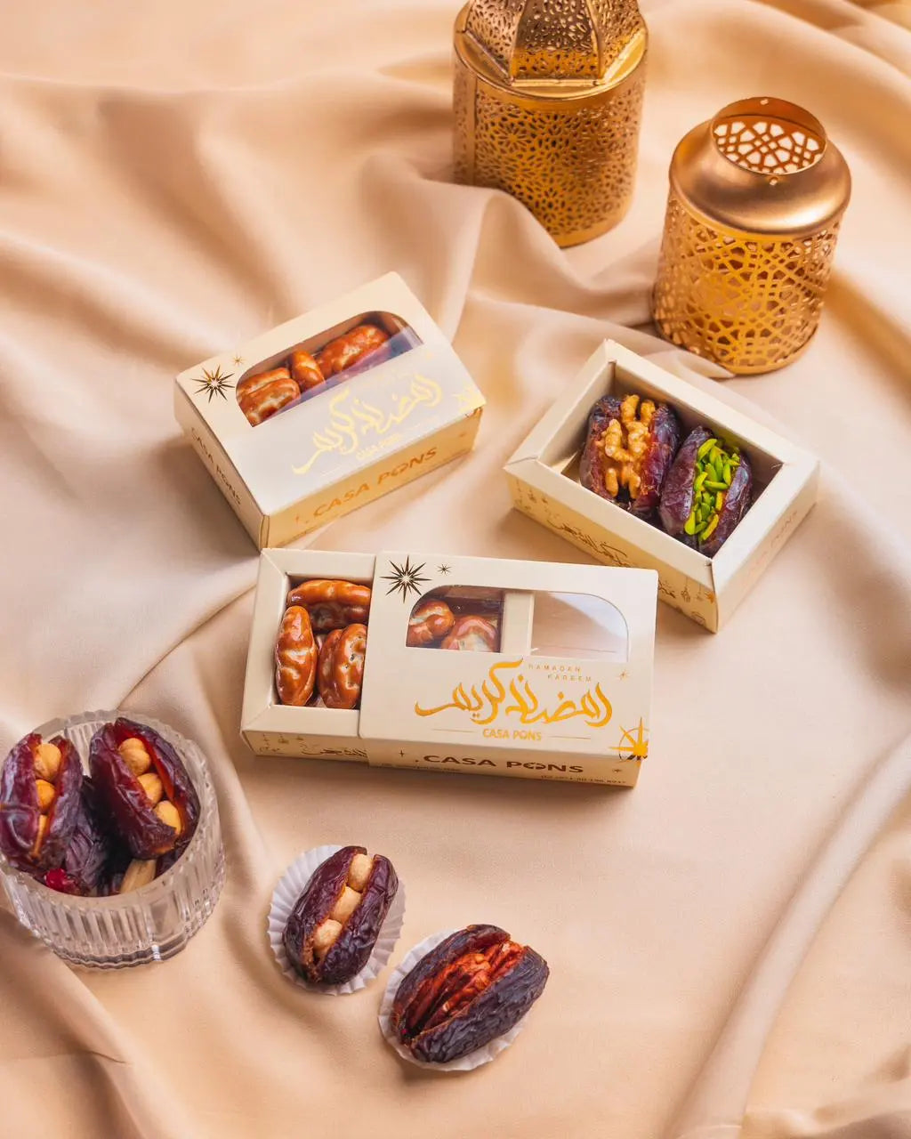 Ramadan Giveaway Stuffed Dates - Off White