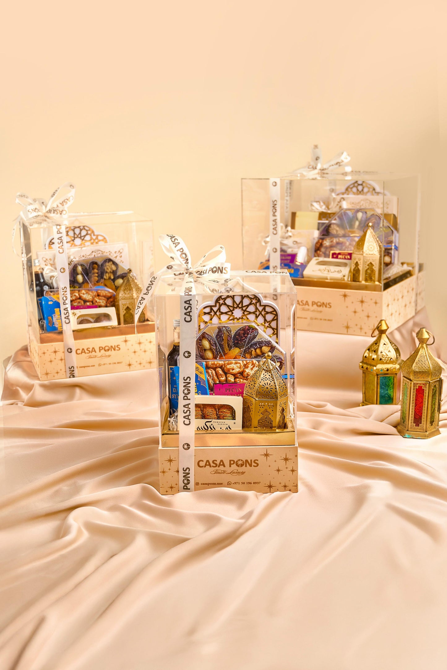 Dreamy Ramadan Basket - Medium Off White