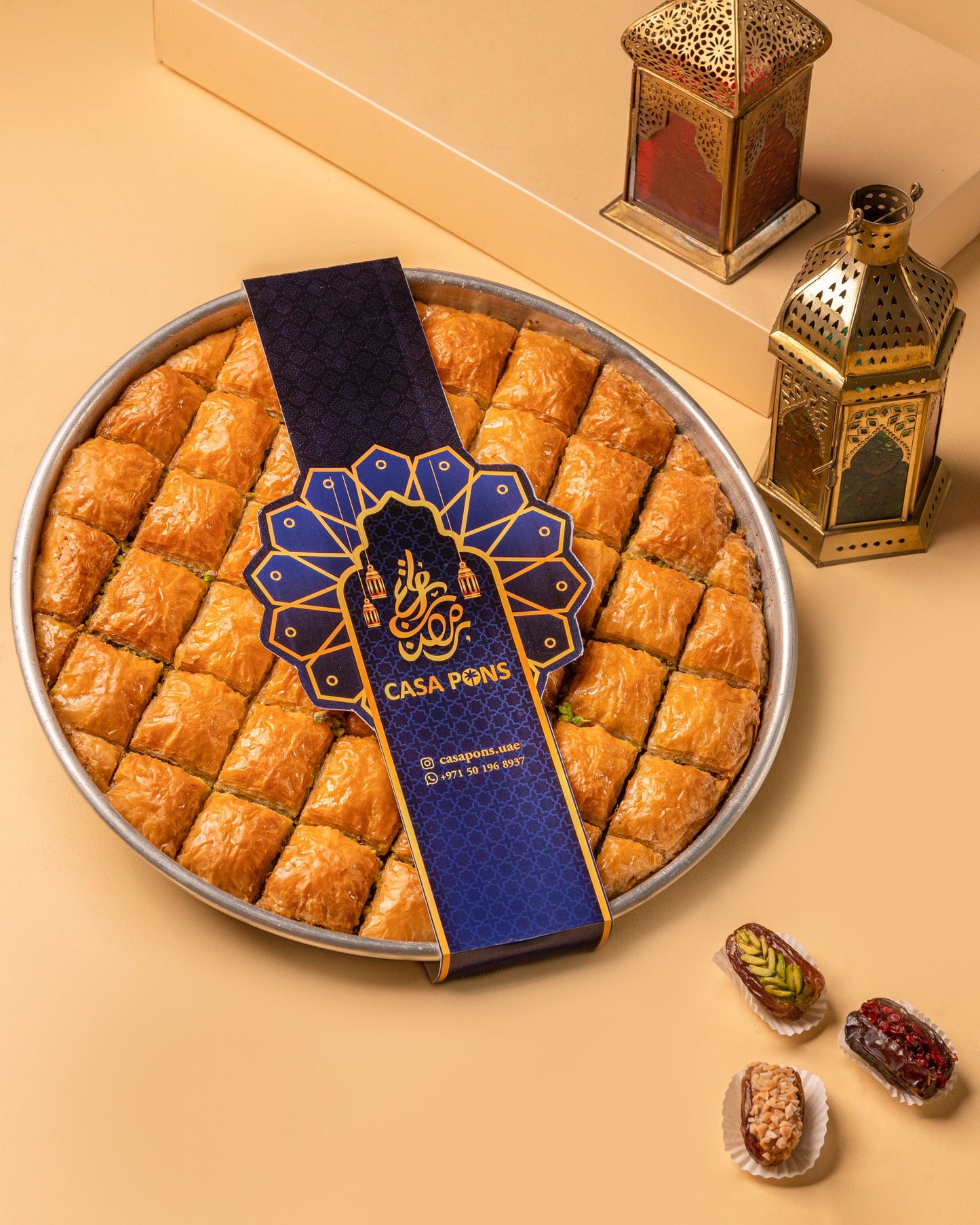 Pistachio Squares Tray - 2 Kilograms