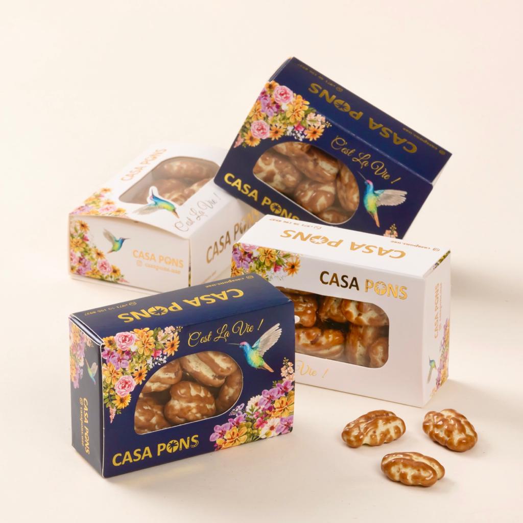 Standard Giveaway Pecan Caramel - Blue