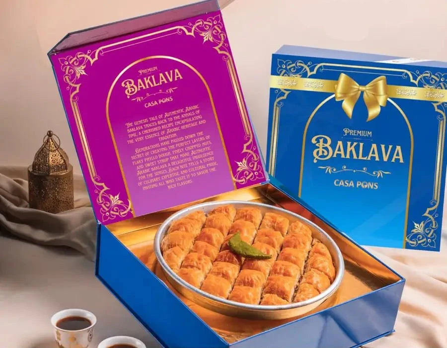 1 Kg Pistachio Diamonds Baklava Gift Box