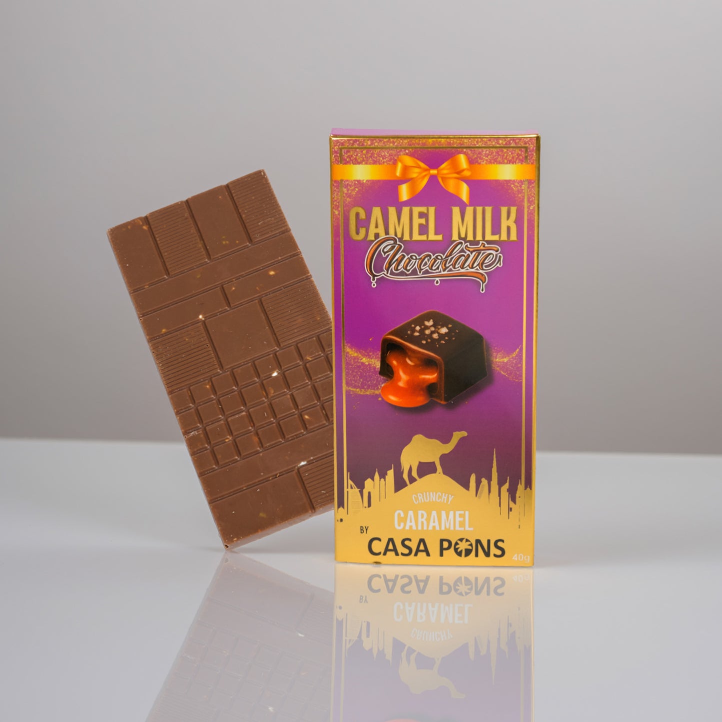 Camel Milk Chocolate Bar - Caramel