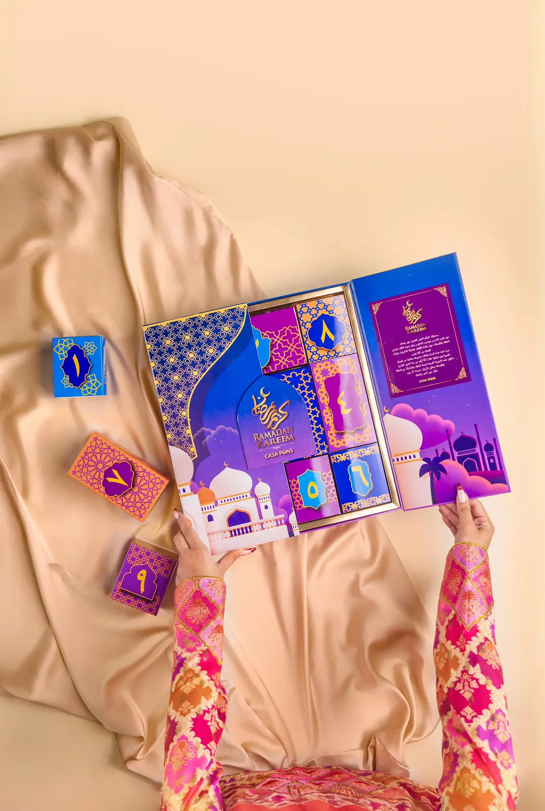 Ramadan Advent Calendar – 1.7kg Premium Kunafa Chocolates & Stuffed Dates
