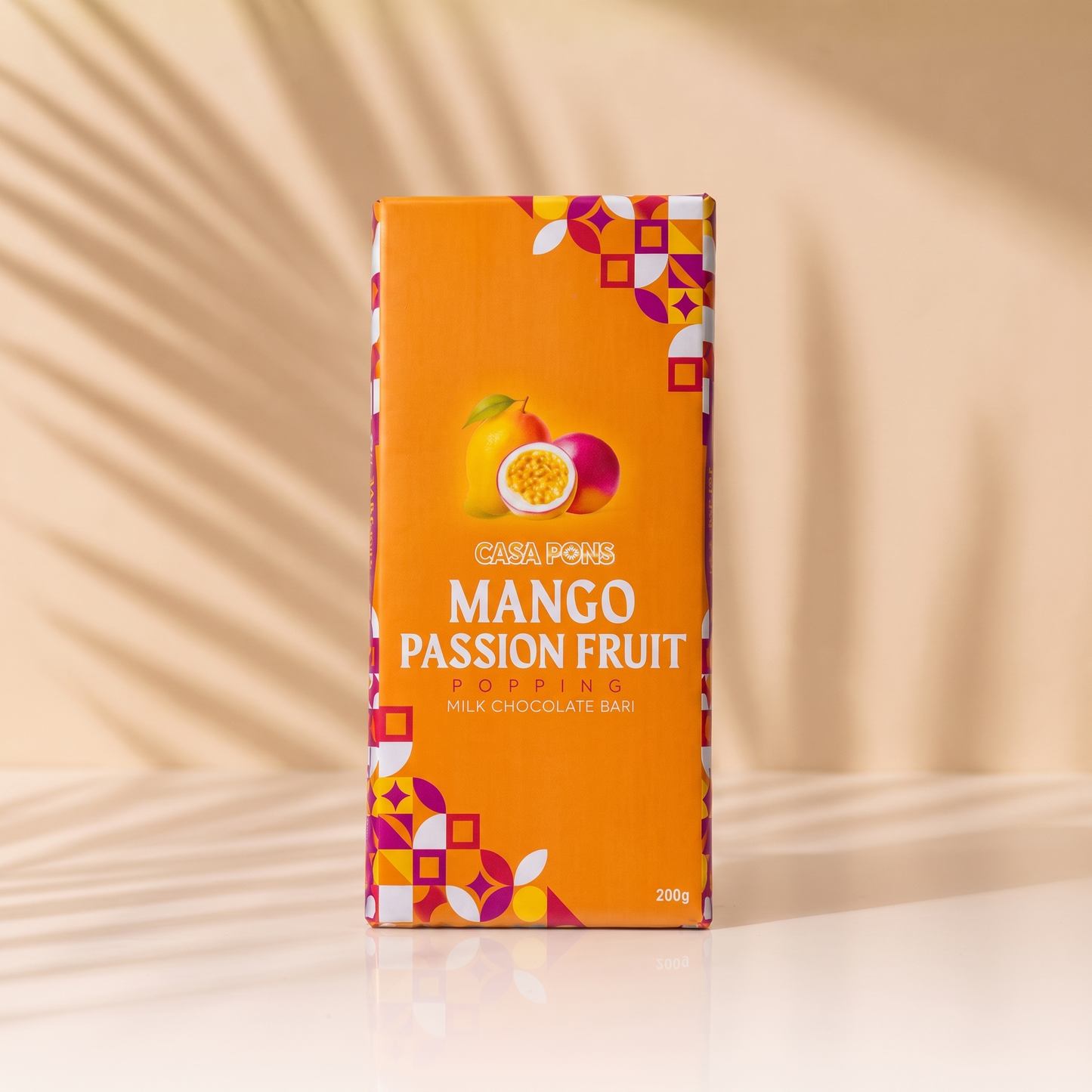 Mango Passion Fruit - Popping Milk Chocolate