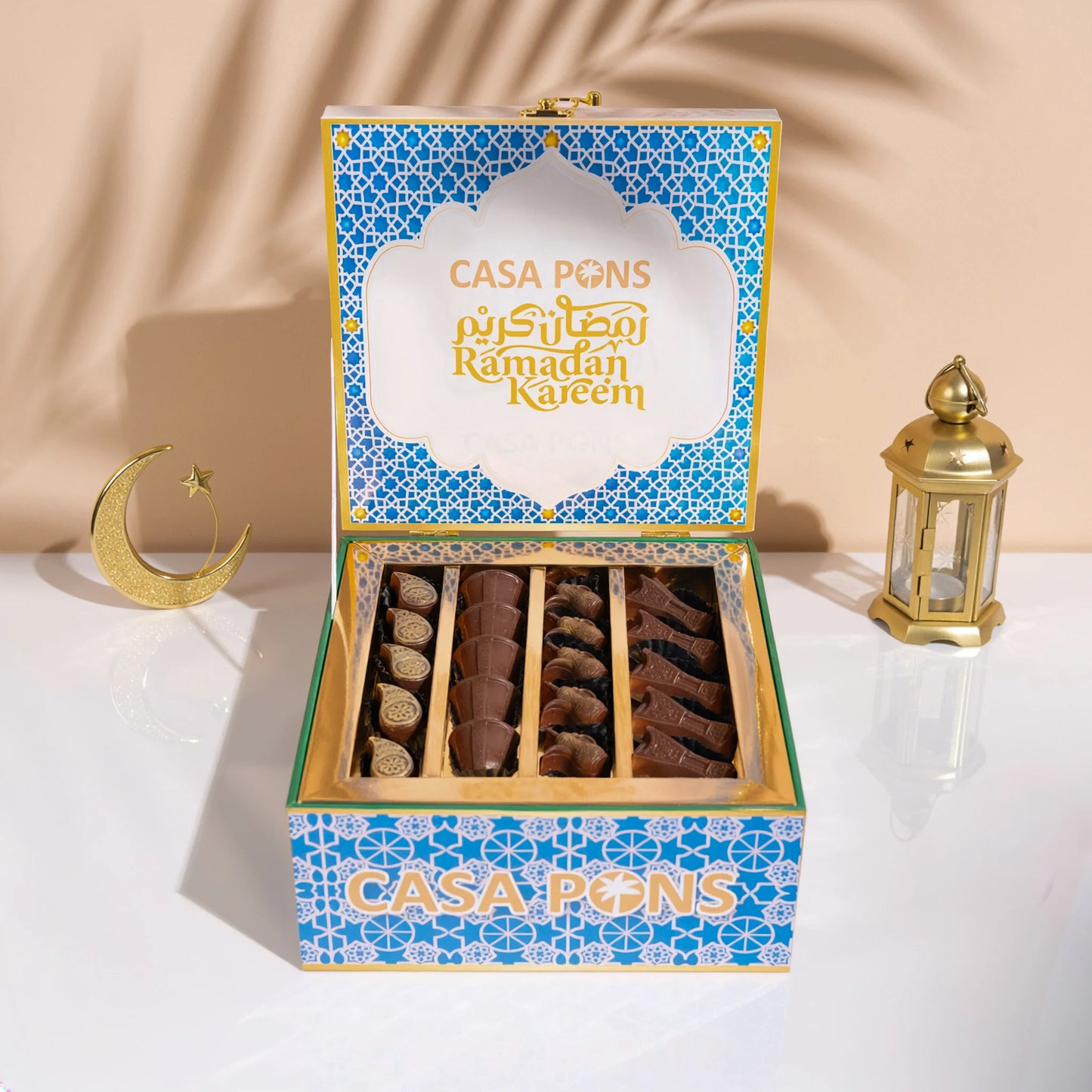 علبة شوكولاتة رمضان صغيرة (250 غرام)