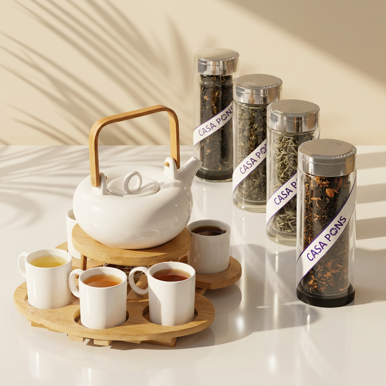 Premium Tea Collection – Herbal, Black & Green Teas by Casa Pons