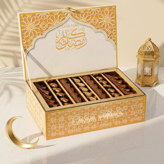 علبة شوكولاتة رمضان متوسطة (475 غرام)
