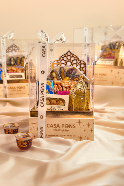 Dreamy Ramadan Basket - Large Off White
