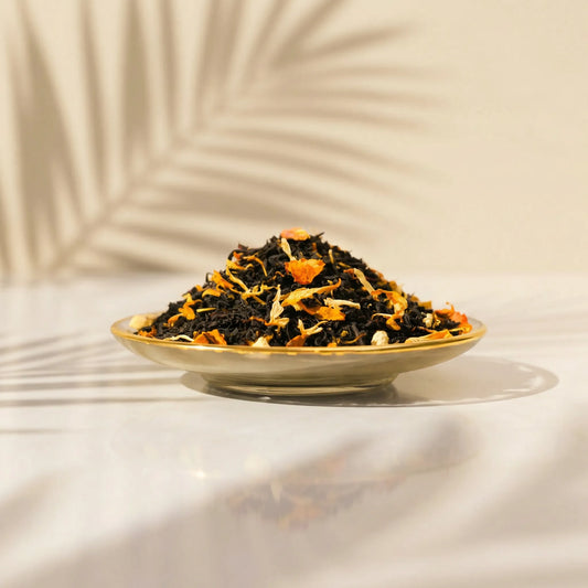 Black Tea With Fruits Punch