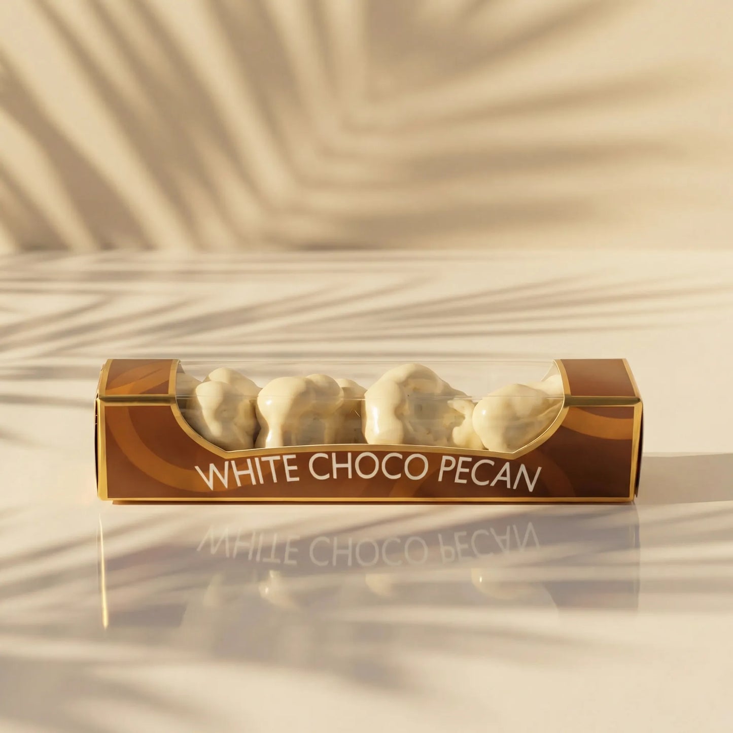 Baby Pecan White Chocolate – Mini Gourmet White Chocolate Pecans (30 g)