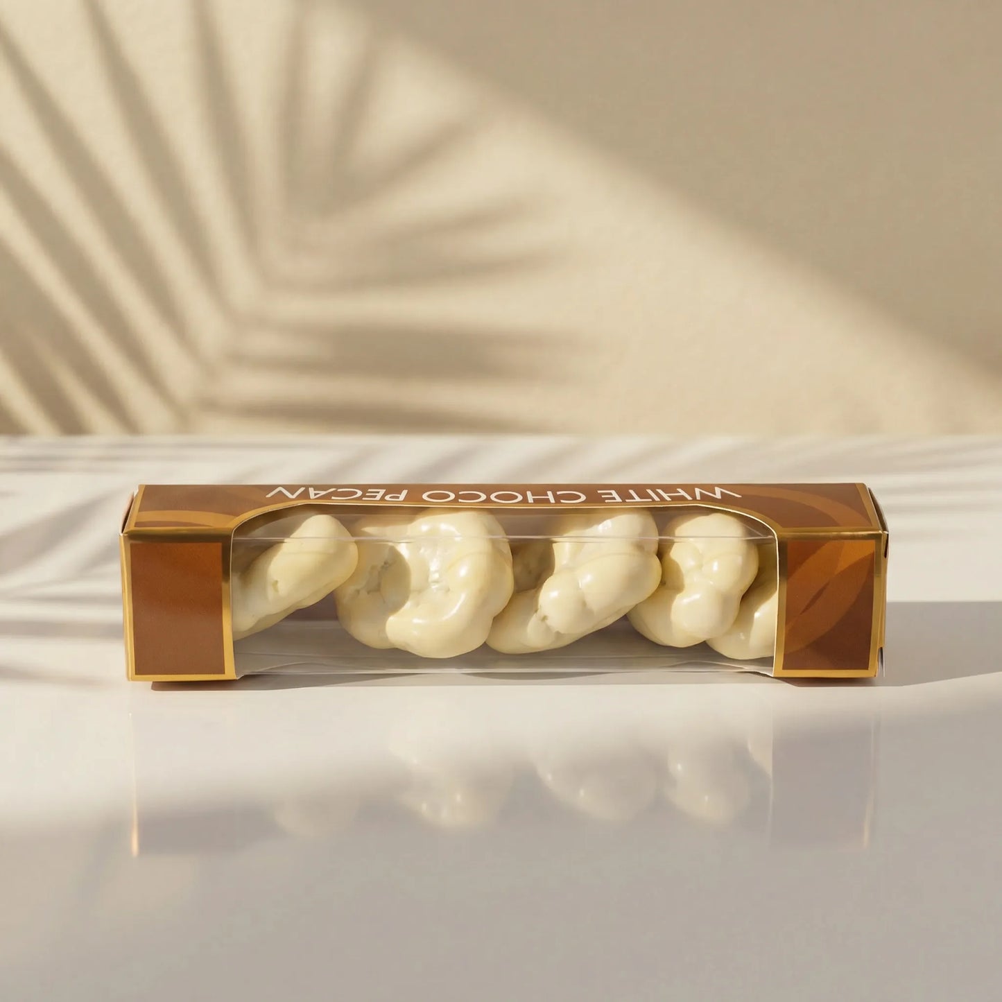 Baby Pecan White Chocolate – Mini Gourmet White Chocolate Pecans (30 g)