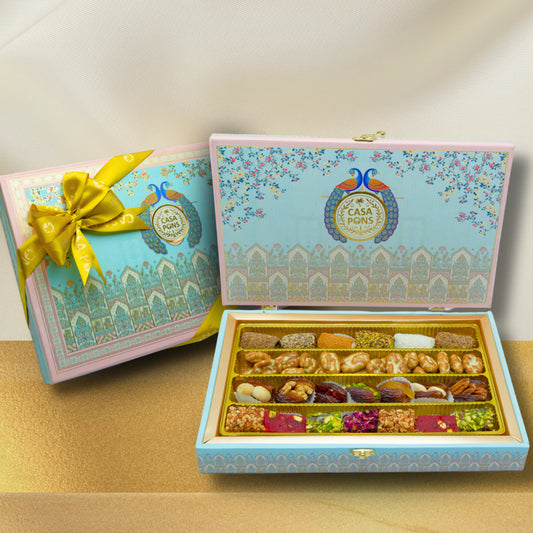 Baby Pink Peacock Medium Box