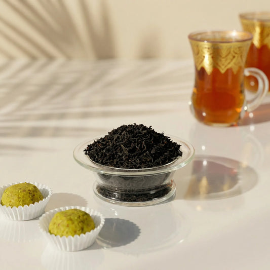 Black Tea with Saffron – Premium Luxury Blend