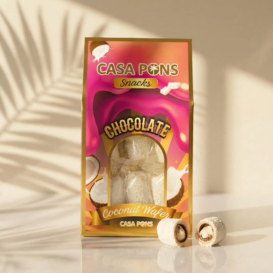 كازا سناكس – رقائق جوز الهند (120 غرام)