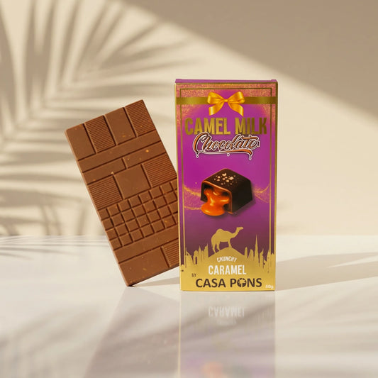 Camel Milk Chocolate Bar – Caramel (40g)