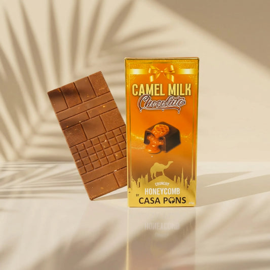 Camel Milk Chocolate Bar – Honeycomb (40g)