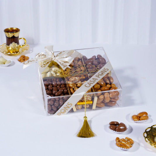 Clear Acrylic Eid Mubarak Box