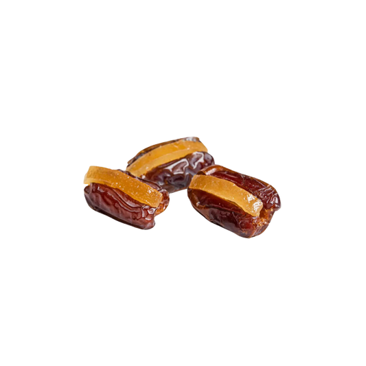 Stuffed Dates with Lemon Peel – Casa Pons premium Arabic dates filled with zesty lemon slices