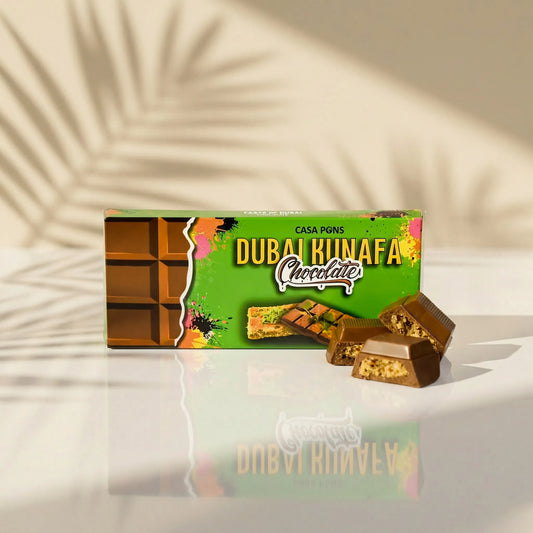 Dubai Chocolate Kunafa Bar – Small (70 g)