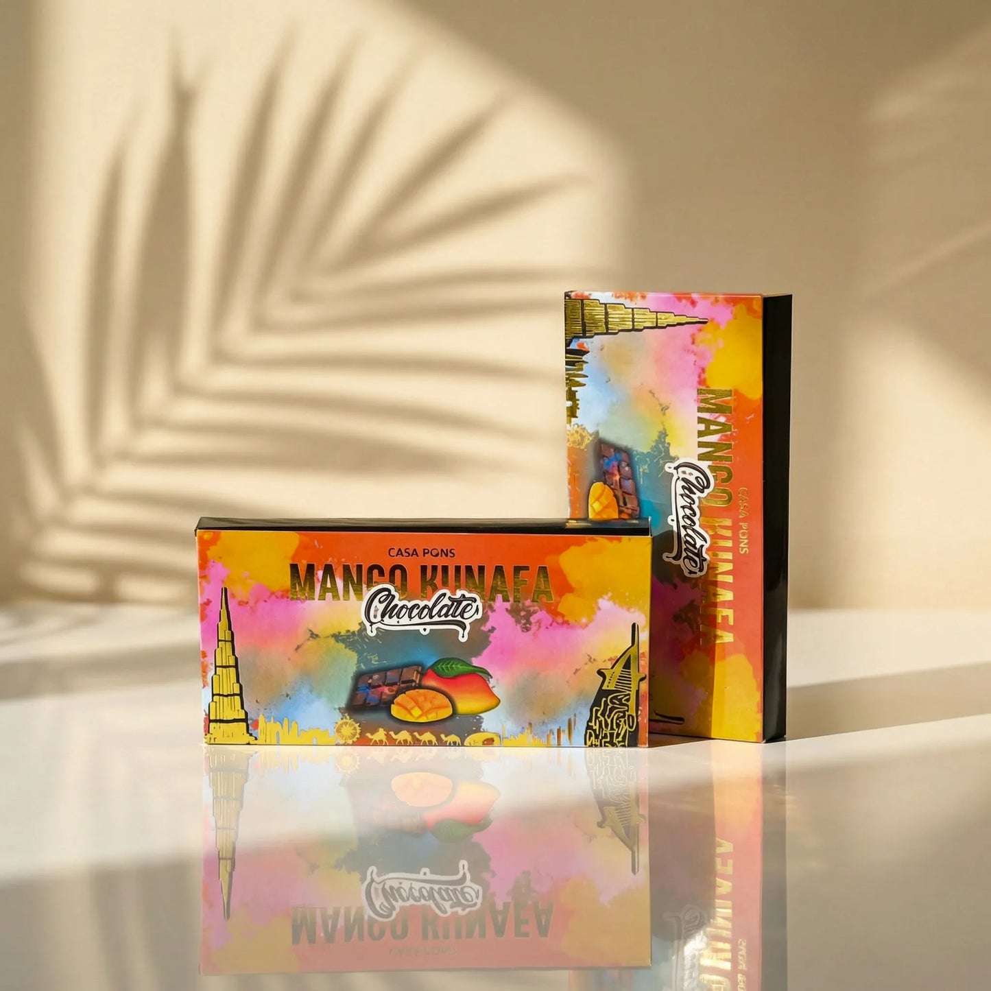 Dubai Chocolate & Mango Kunafa Bar – Extra Jumbo 230g