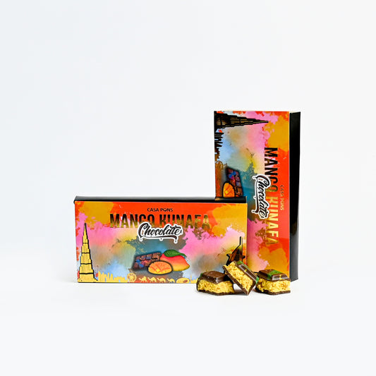Dubai Chocolate & Mango Kunafa Bar - Extra Jumbo (230 gm)