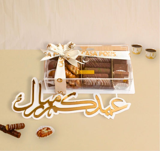 Eid White Luxury Tray