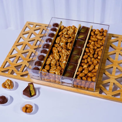 Geometric Eid Tray - Elegance Collection