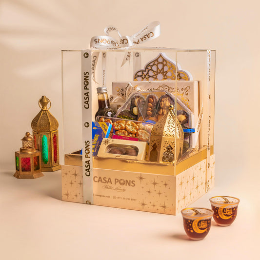 Medium Dreamy Ramadan Basket - Offwhite