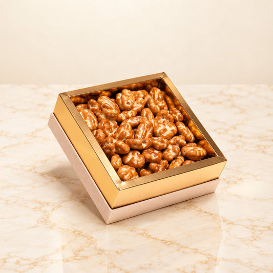 Medium Off White Luxury UAE Pecans Box