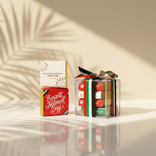مكعب أكريليك – إصدار اليوم الوطني لدولة الإمارات العربية المتحدة