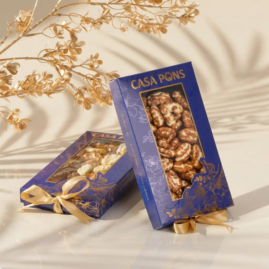 Pecan Caramel Mini Gift Box – Blue Edition (200g)