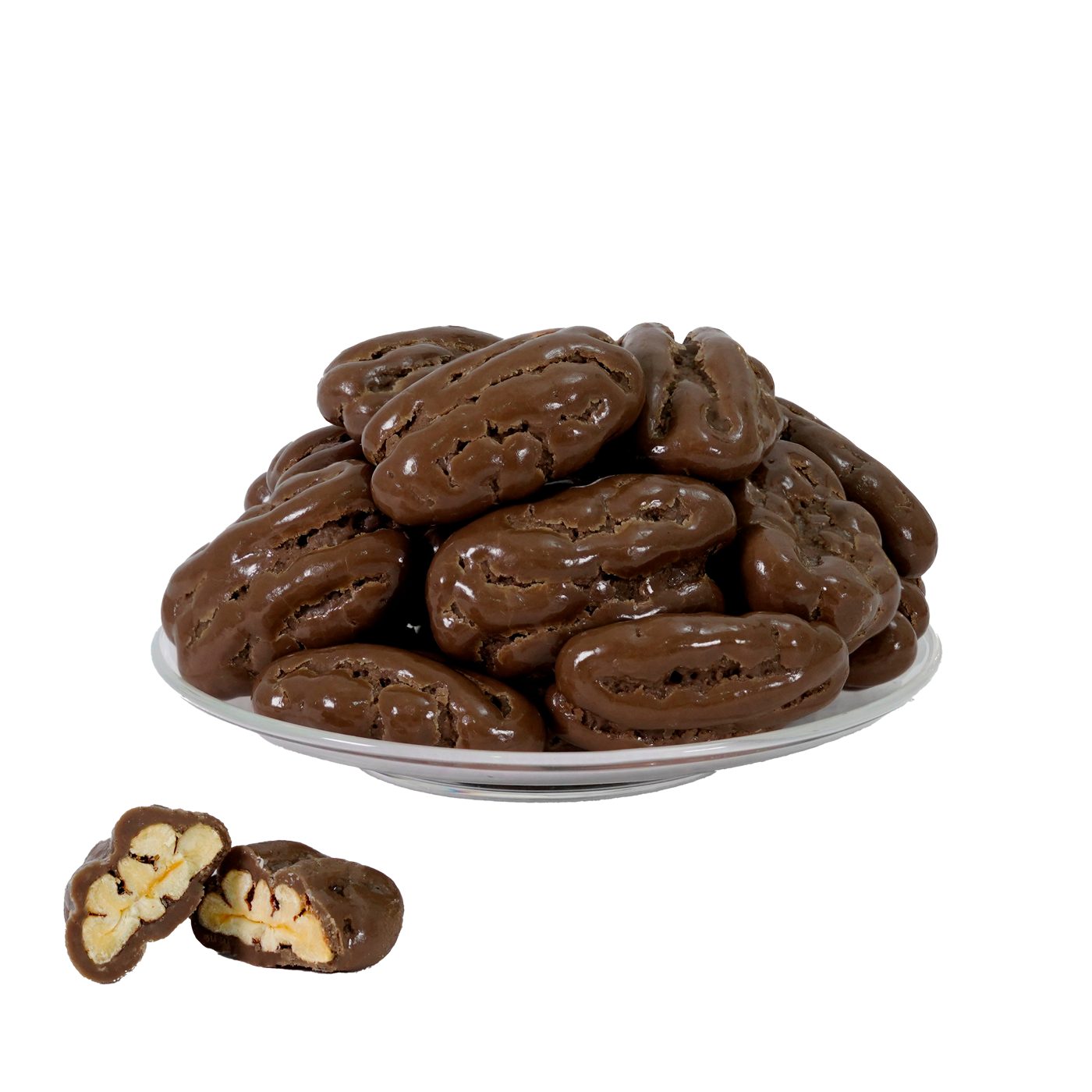 Pecans with Dark Chocolate – premium crunchy pecans coated in velvety dark chocolate by Casa Pons