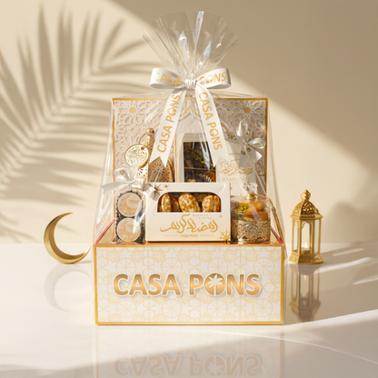 سلة هدايا صغيرة لعيد رمضان