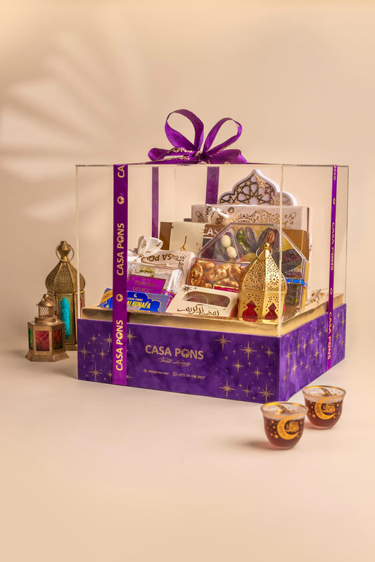 Dreamy Ramadan Basket - Large Purple