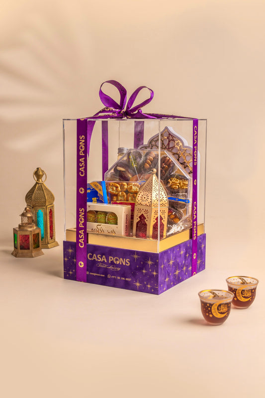 Dreamy Ramadan Basket - Small Purple