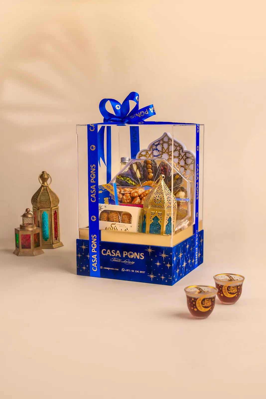 Dreamy Ramadan Basket Blue (Small)