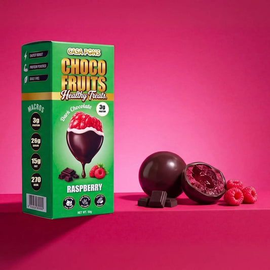 Raspberries Dark Choco Fruits (40g)