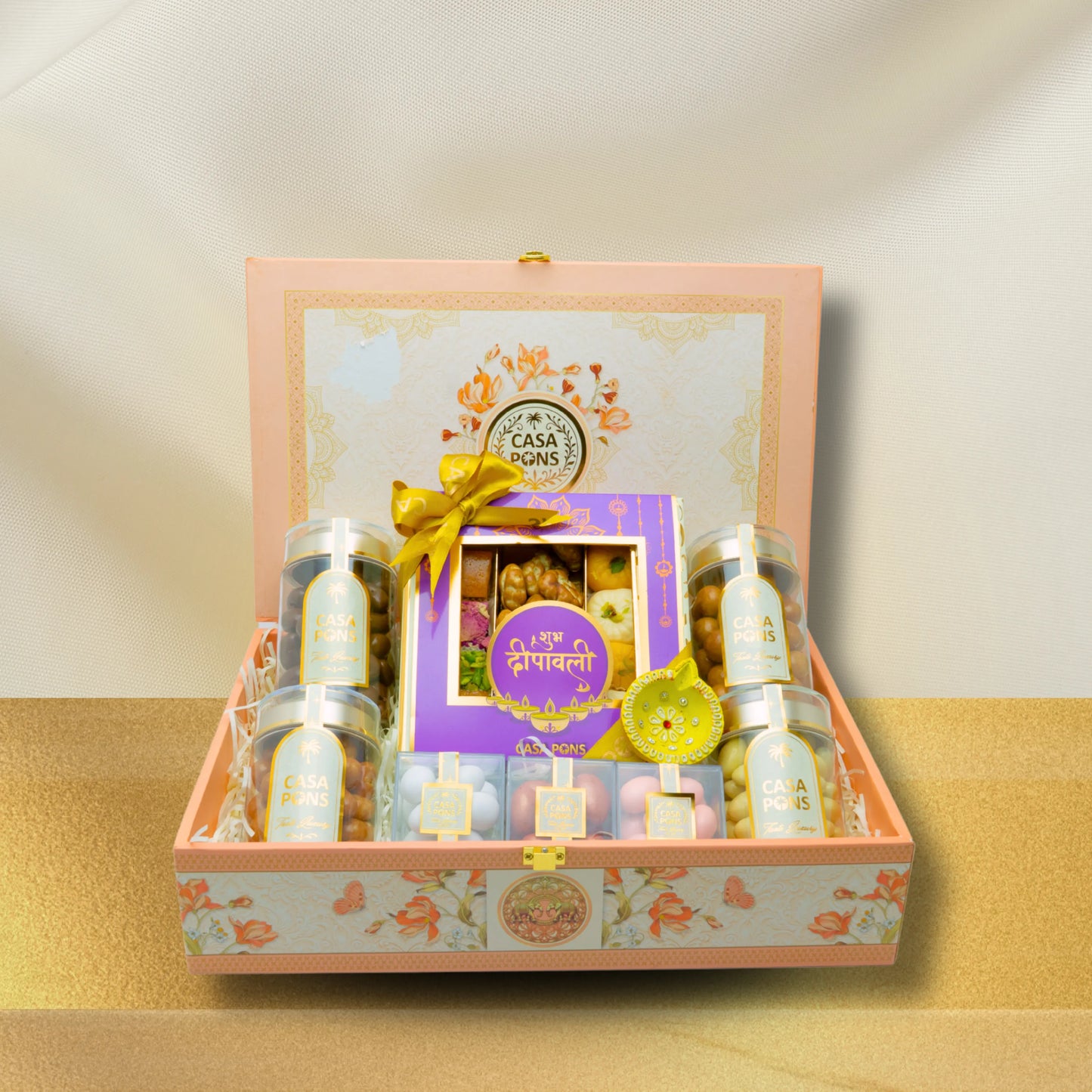 Rose Gold Elephant Medium Basket