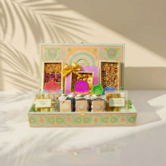 سلة مستطيلة كبيرة من رويال ماندالا