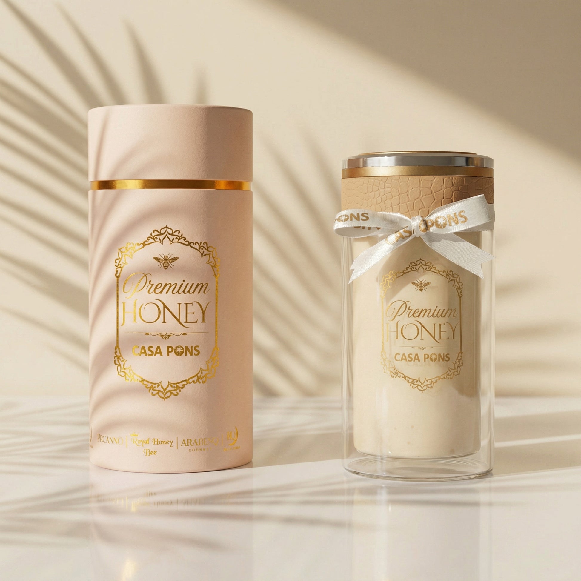 Royal honey premium golden honey with smooth texture and natural sweetness