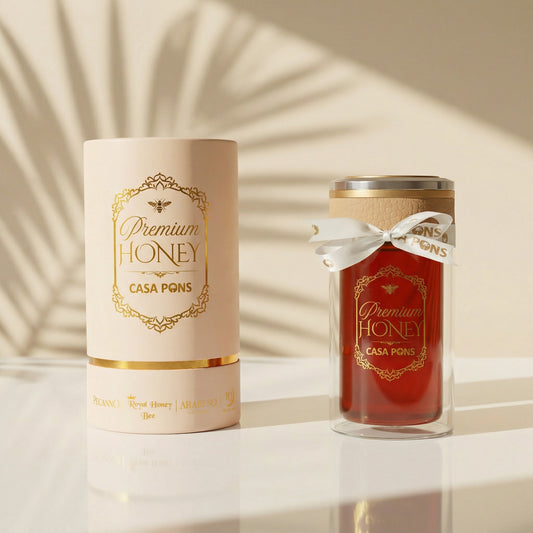Royal Power Plus honey with royal jelly and ginseng blend for natural vitality and wellness