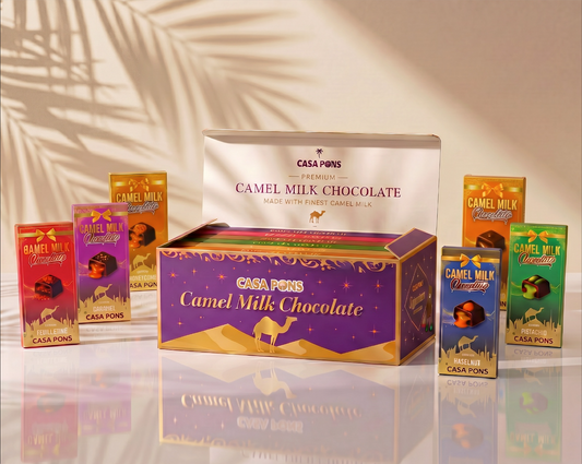 Camel Milk Chocolates - Discovery Set (45g x 6 pcs)