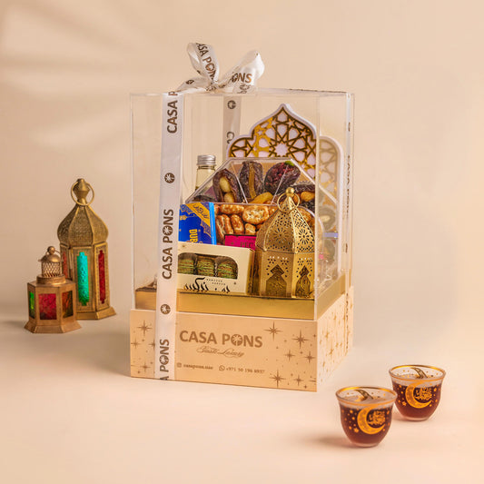 Small Dreamy Ramadan Basket - Offwhite